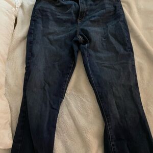 Universal Thread Dark Indigo Flare Jeans